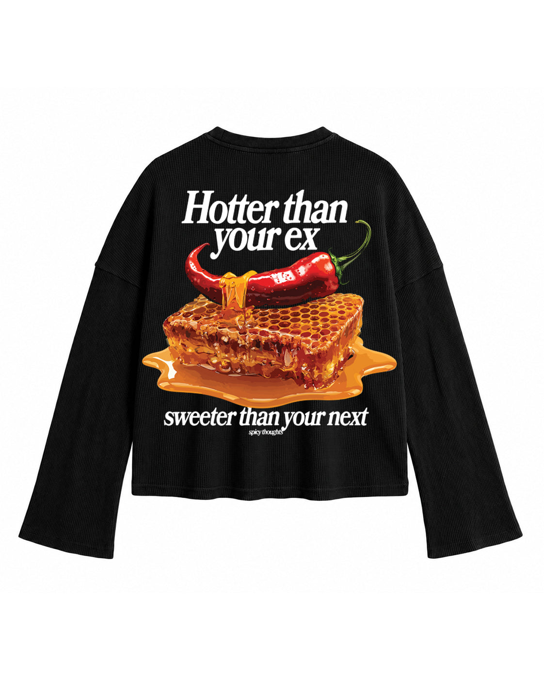 Hotter Than Your Ex Waffle Tee
