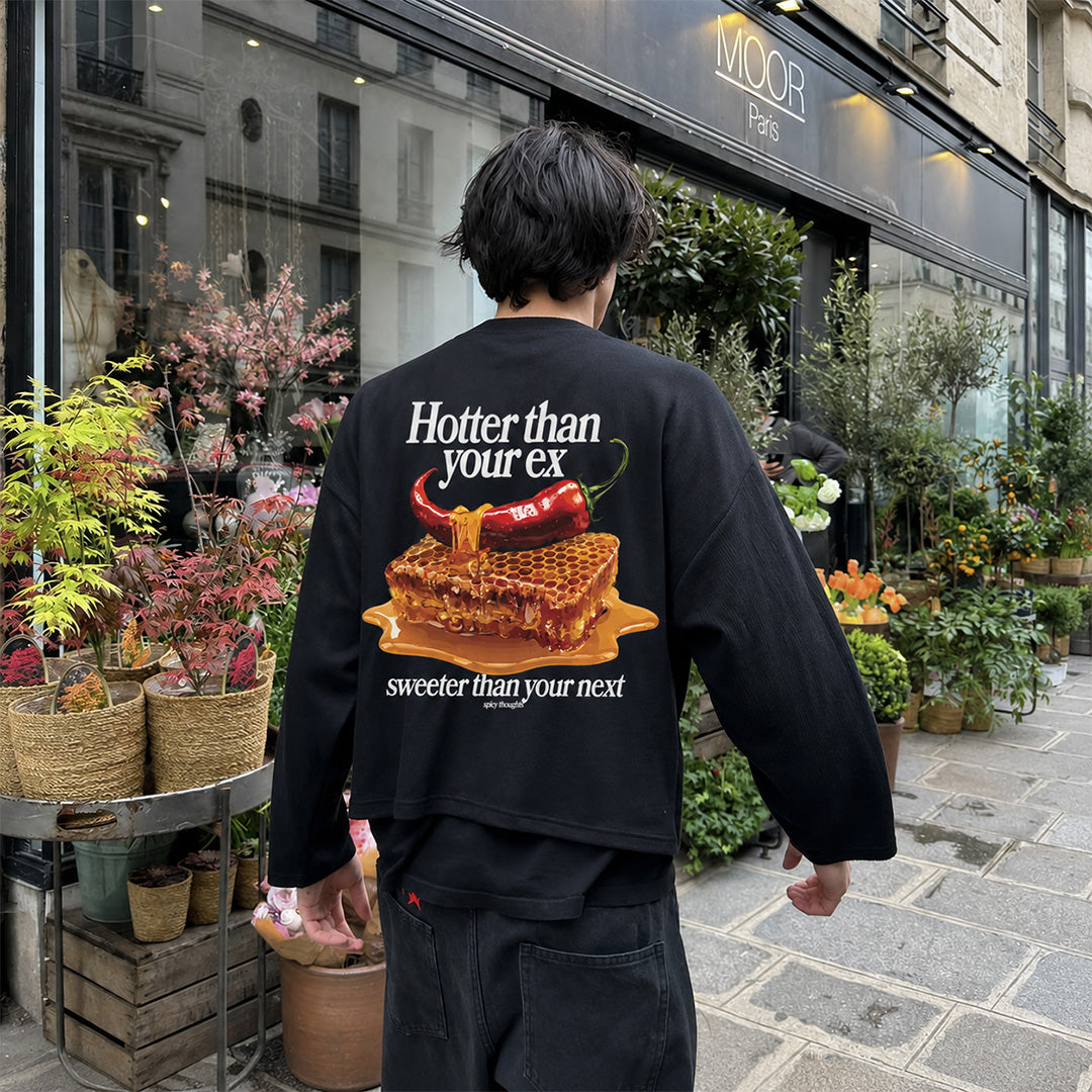 Hotter Than Your Ex Waffle Tee