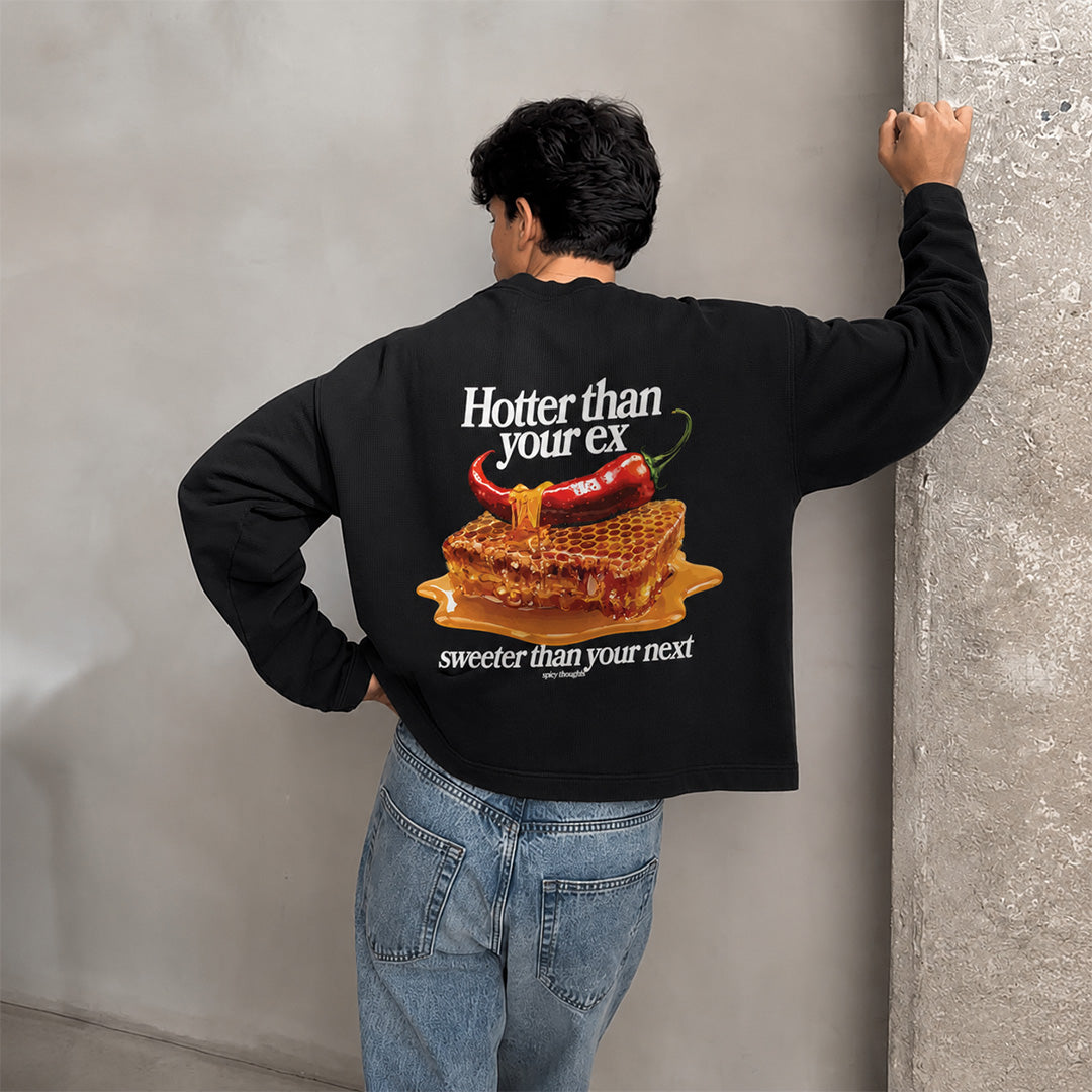 Hotter Than Your Ex Waffle Tee