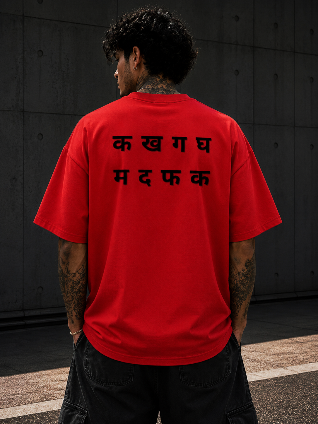 TypographyOversized Tshirt