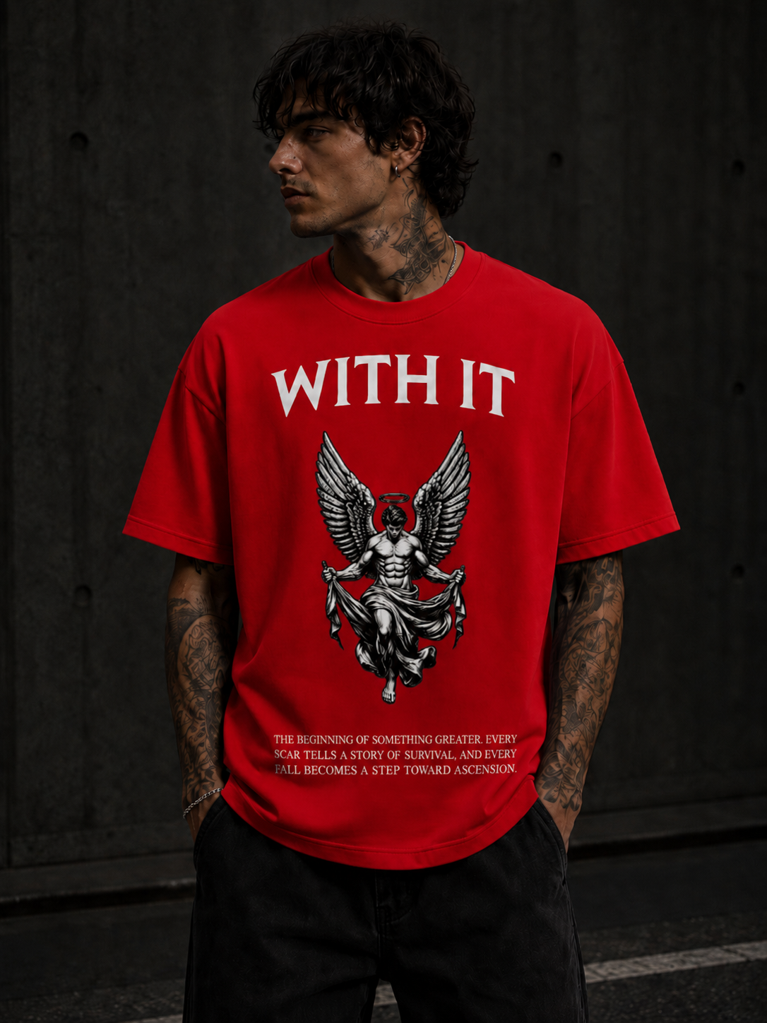 Withit GeekGod Oversized Tshirt
