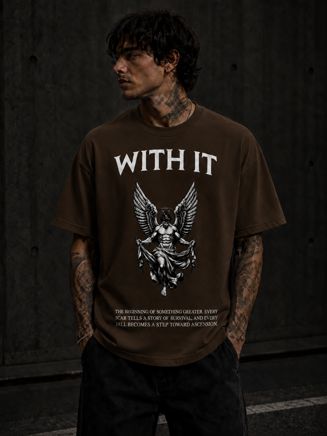 Withit GeekGod Oversized Tshirt