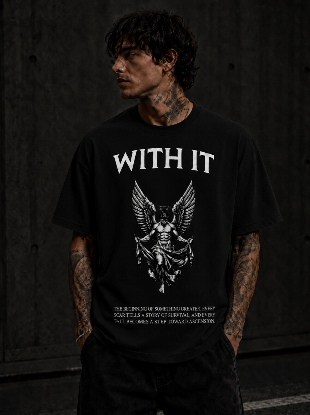 Withit GeekGod Oversized Tshirt