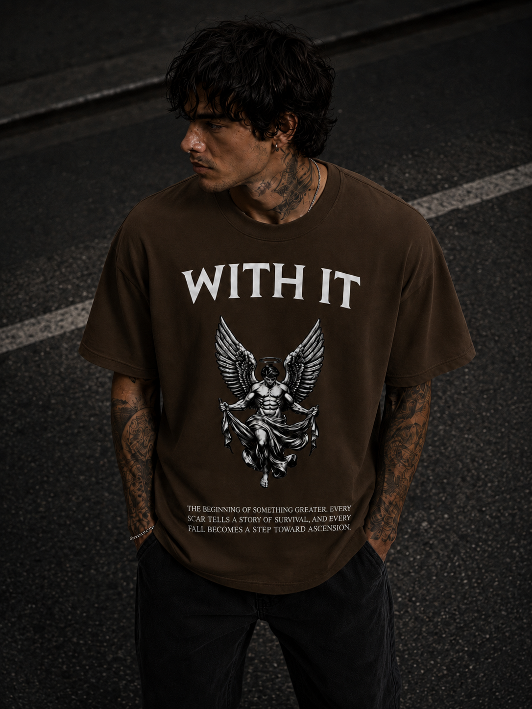 Withit GeekGod Oversized Tshirt
