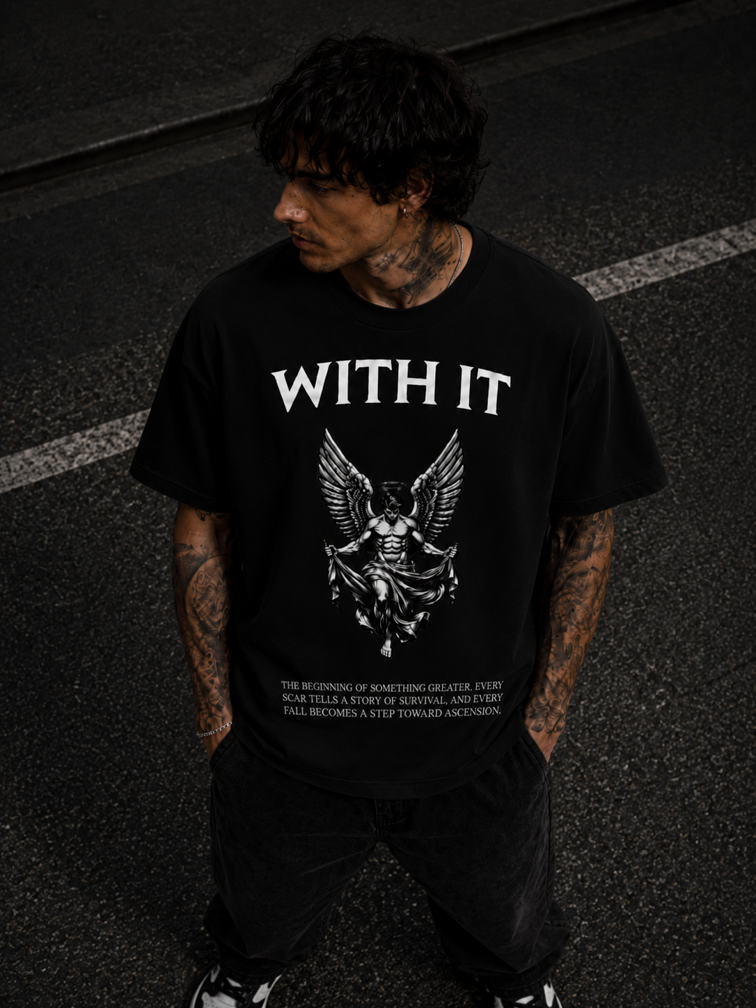 Withit GeekGod Oversized Tshirt
